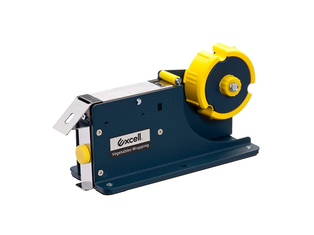 Heavy Duty Steel Housing Bag Sealer Taper Dispenser with Safety Lock - Fits Up to 1 Inch Tape