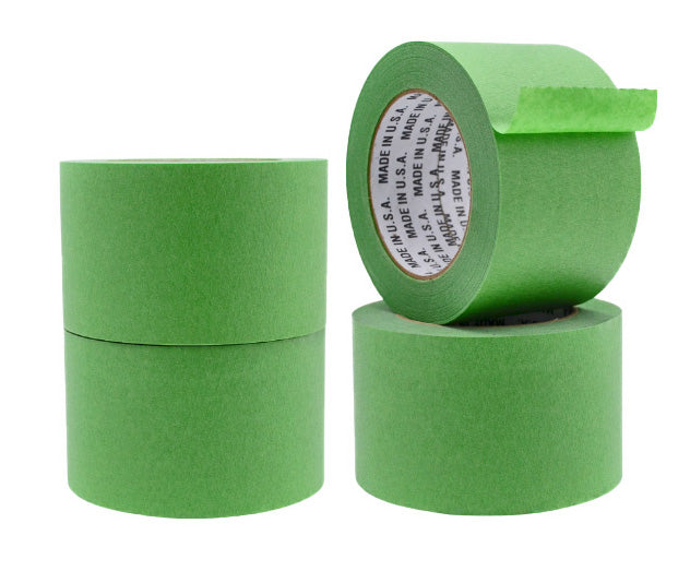 Green Painters Tape - Extra Strength Masking Tape for Floors and Ceilings, Clean Removal