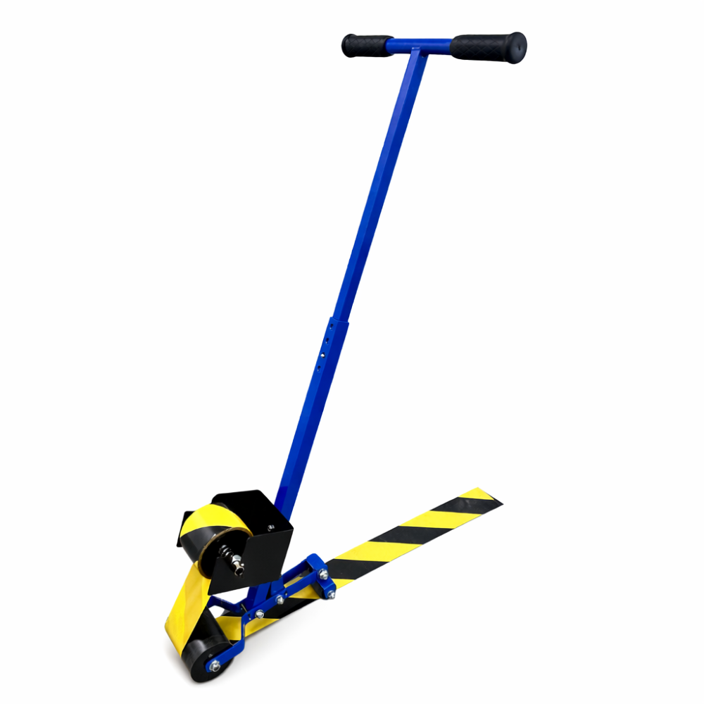 Lane Marking Walk Along Tape Dispenser, Holds 3 in. Core