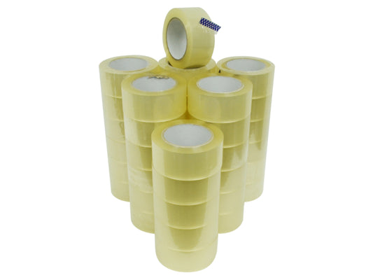Carton Sealing Packaging Tape - 3.5 Mil, Solvent-Based Acrylic Adhesive