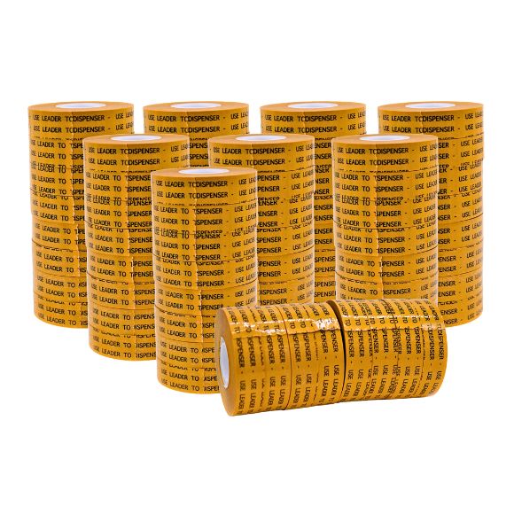 ATG Tape - 2 Mil, 36 Yards, Clear Adhesive Transfer Tape Refill Rolls on Gold Liner (Acid Free)