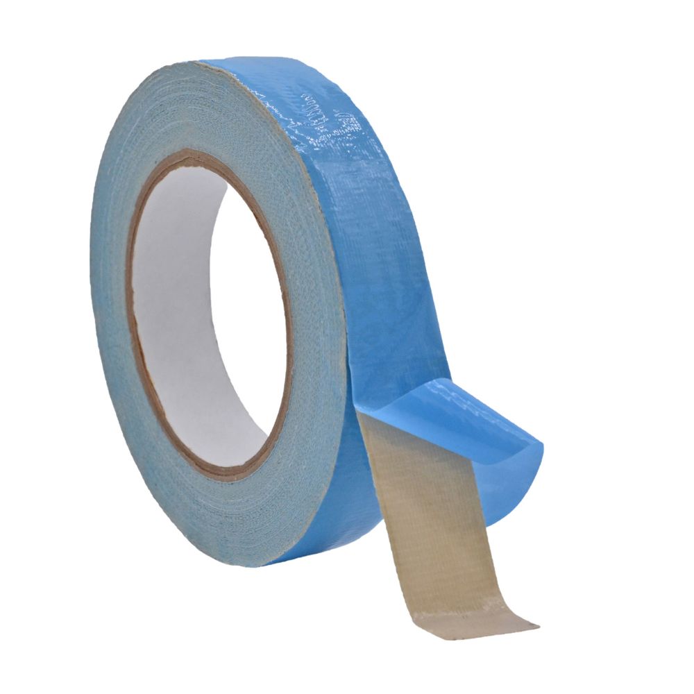 Double Sided Cloth Tape 11 Mil - Natural Rubber Adhesive, Residue-Free for Carpet Installation