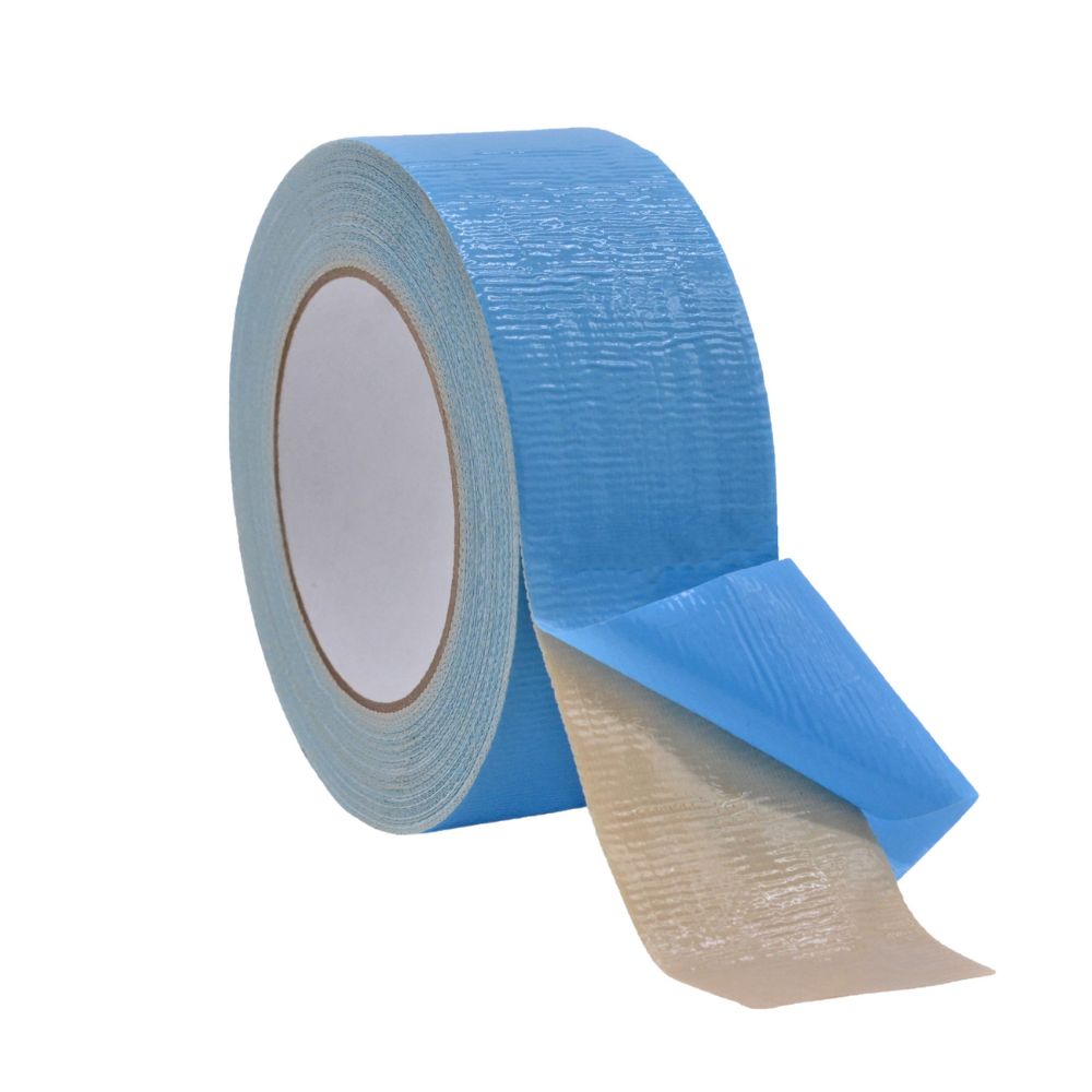 Double Sided Cloth Tape 11 Mil - Natural Rubber Adhesive, Residue-Free for Carpet Installation