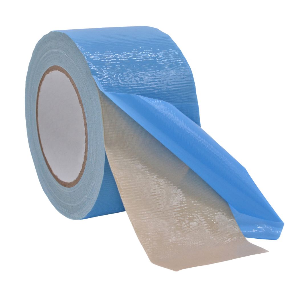 Double Sided Cloth Tape 11 Mil - Natural Rubber Adhesive, Residue-Free for Carpet Installation