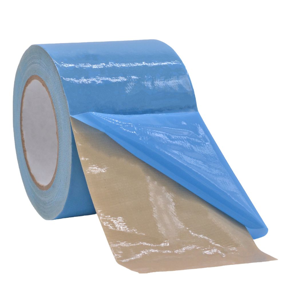 Double Sided Cloth Tape 11 Mil - Natural Rubber Adhesive, Residue-Free for Carpet Installation