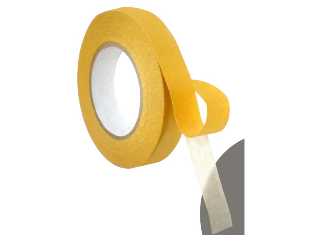 Double Sided Tissue Tape 3.9 Mil White - Acrylic Adhesive for Corrugators Splicing