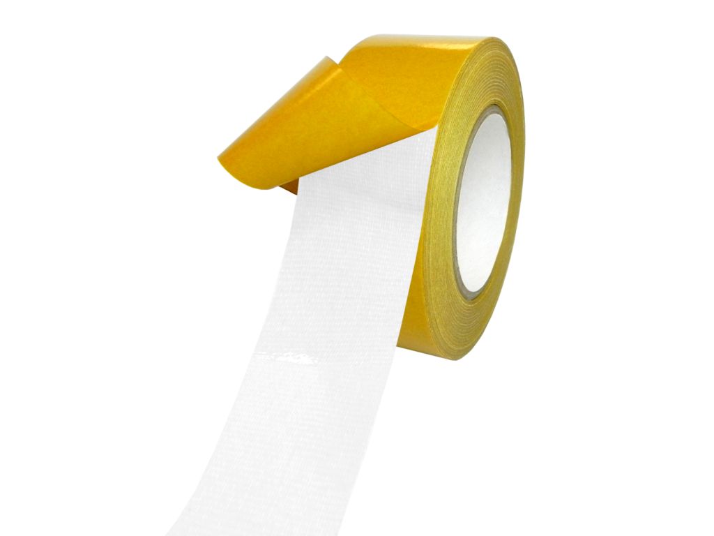 Double Sided Tissue Tape 5.9 Mil White - Acrylic Adhesive for Heavy Duty Splicing