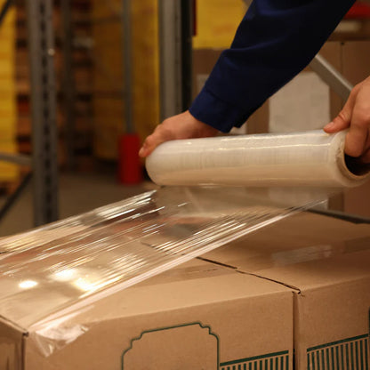 Clear Heavy Duty Stretch Wrap | 120 Gauge x 1000 Feet
