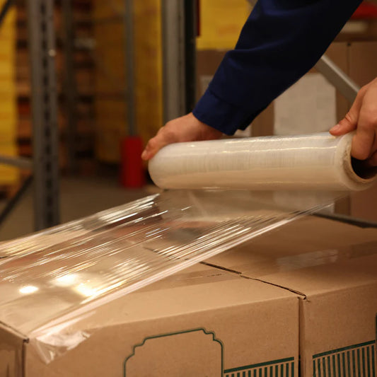 Clear Heavy Duty Stretch Wrap | 80 Gauge x 1500 Feet