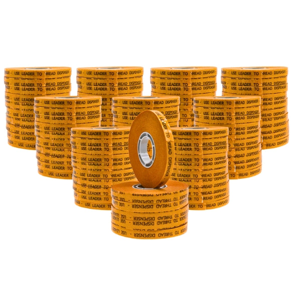 ATG Tape - 2 Mil, 36 Yards, Clear Adhesive Transfer Tape Refill Rolls on Gold Liner (Acid Free)