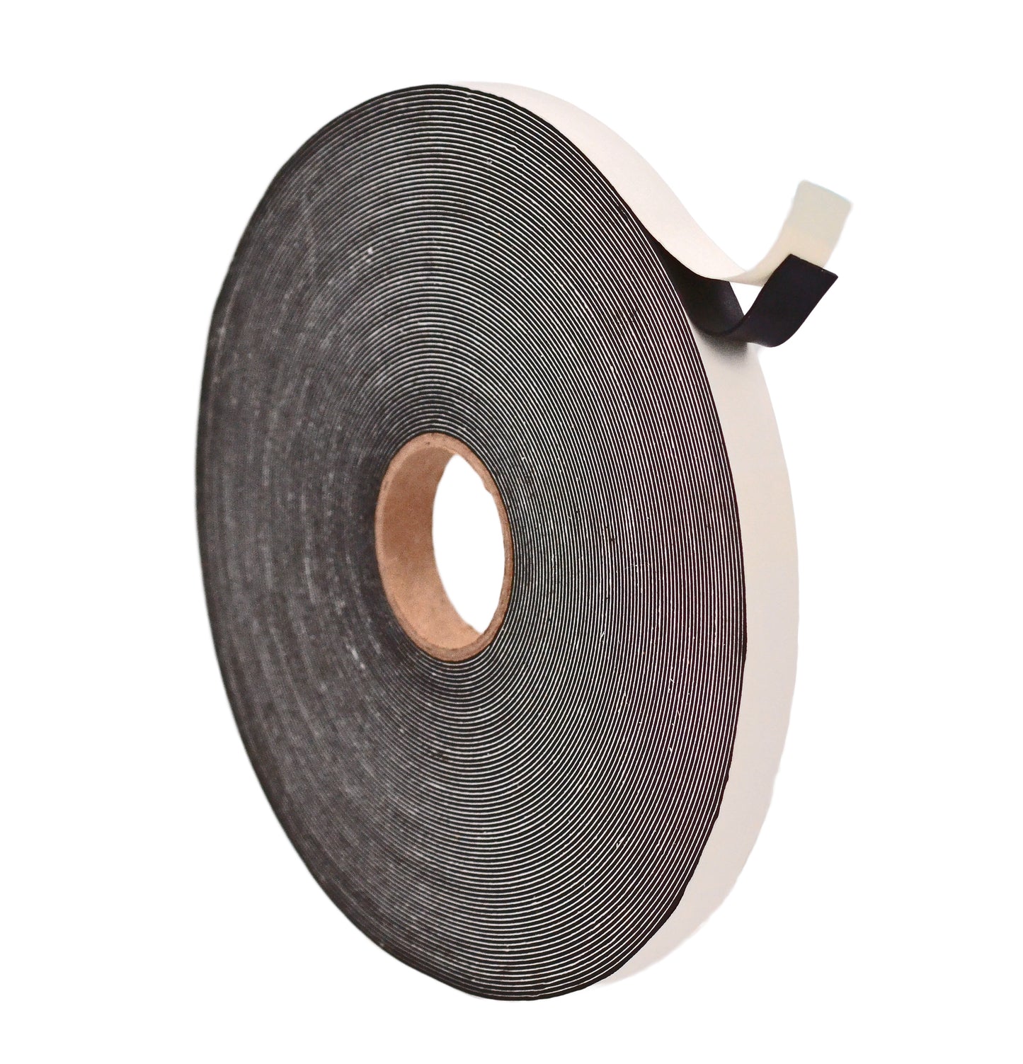 PVC Low Density Foam Tape - Black, Weatherstrip Seal for Windows and Doors