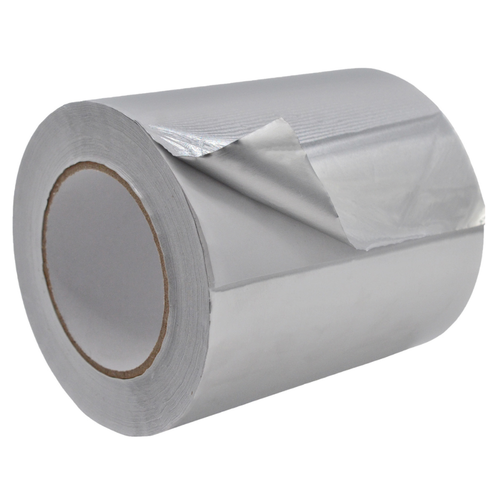 Aluminum Foil Tape - 1.2 Mil With Liner for HVAC and Insulation