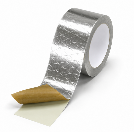 Aluminum Foil Scrim/Kraft Tape With Liner | 4.8 Mil