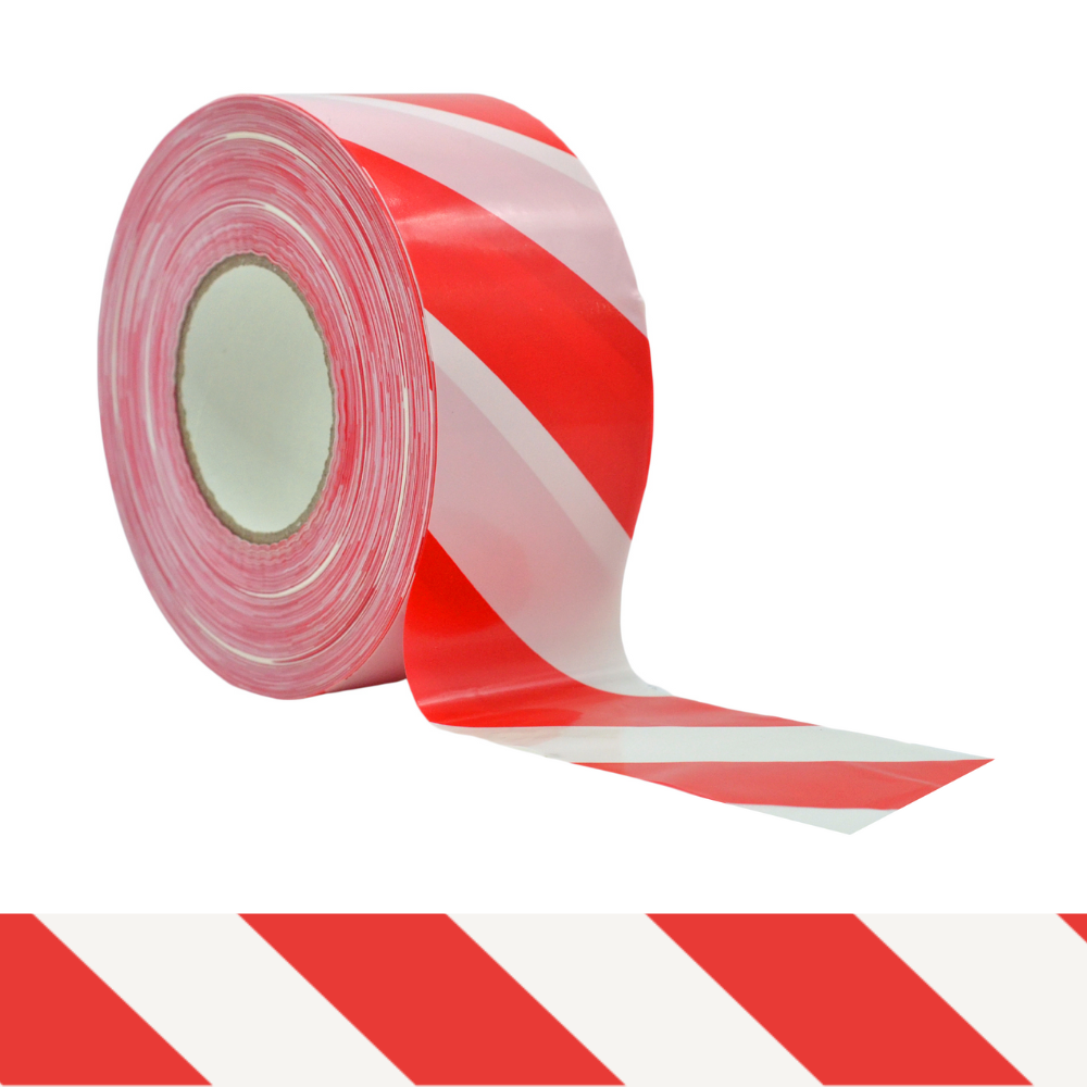 Colored Barricade Flagging Tape - 3 Inch x 1000 Feet