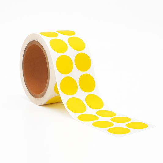Dot Shaped Vinyl Floor Marking Tape - 500 per Roll