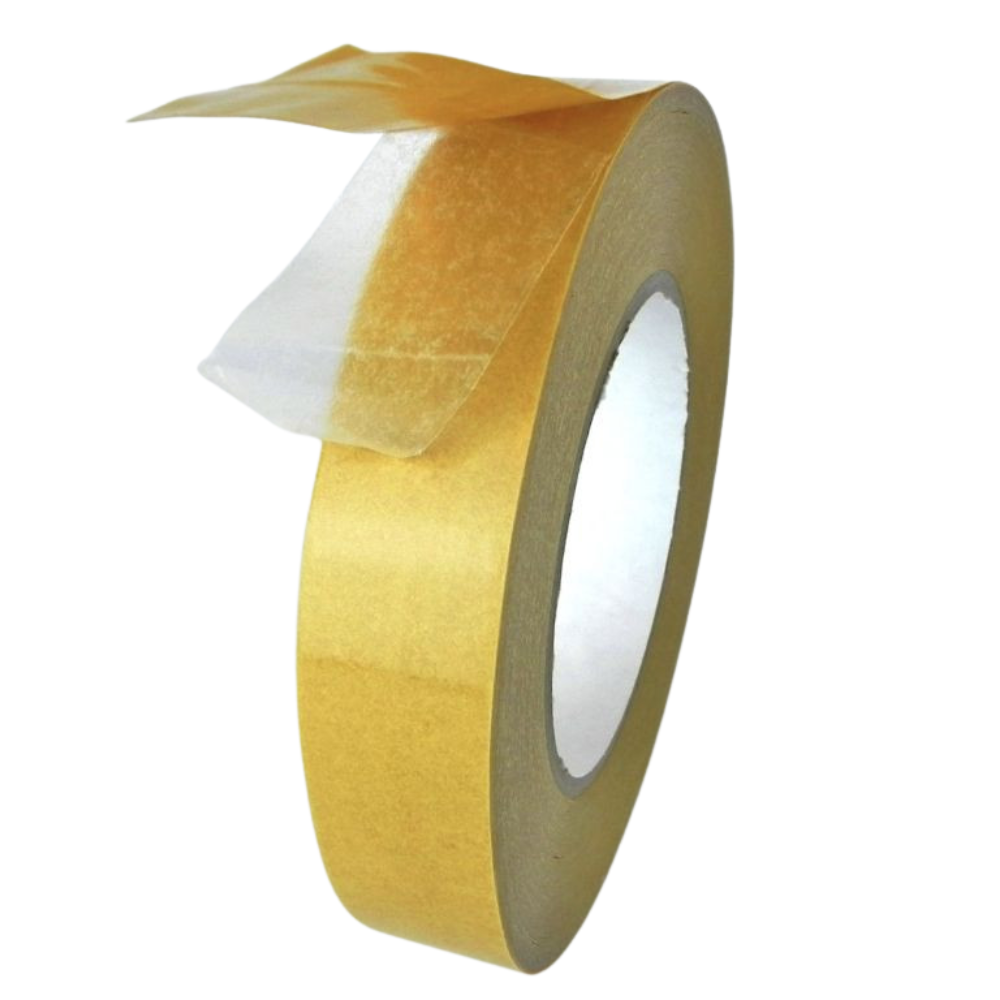 Double Sided Tissue Tape 4 Mil - Hot Melt Rubber Adhesive for Flying or Static Splicing