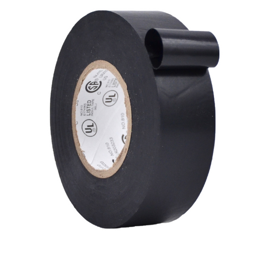 Black General Purpose Electrical Tape | Available in 30 ft, 66 ft, 108 ft | 7 Mil