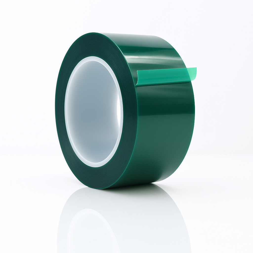 Polyester Tape, Green 3.5 Mil - 72 yards, High Temp.
