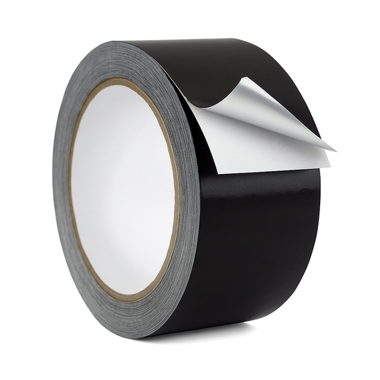 Aluminum Foil Tape Non-Reflective Matte Finish Black - 2 Mil