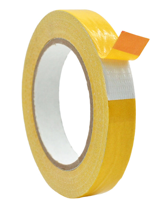 Double Sided Cloth Tape 9.3 Mil - Hot Melt Rubber Adhesive for Carpet Installation