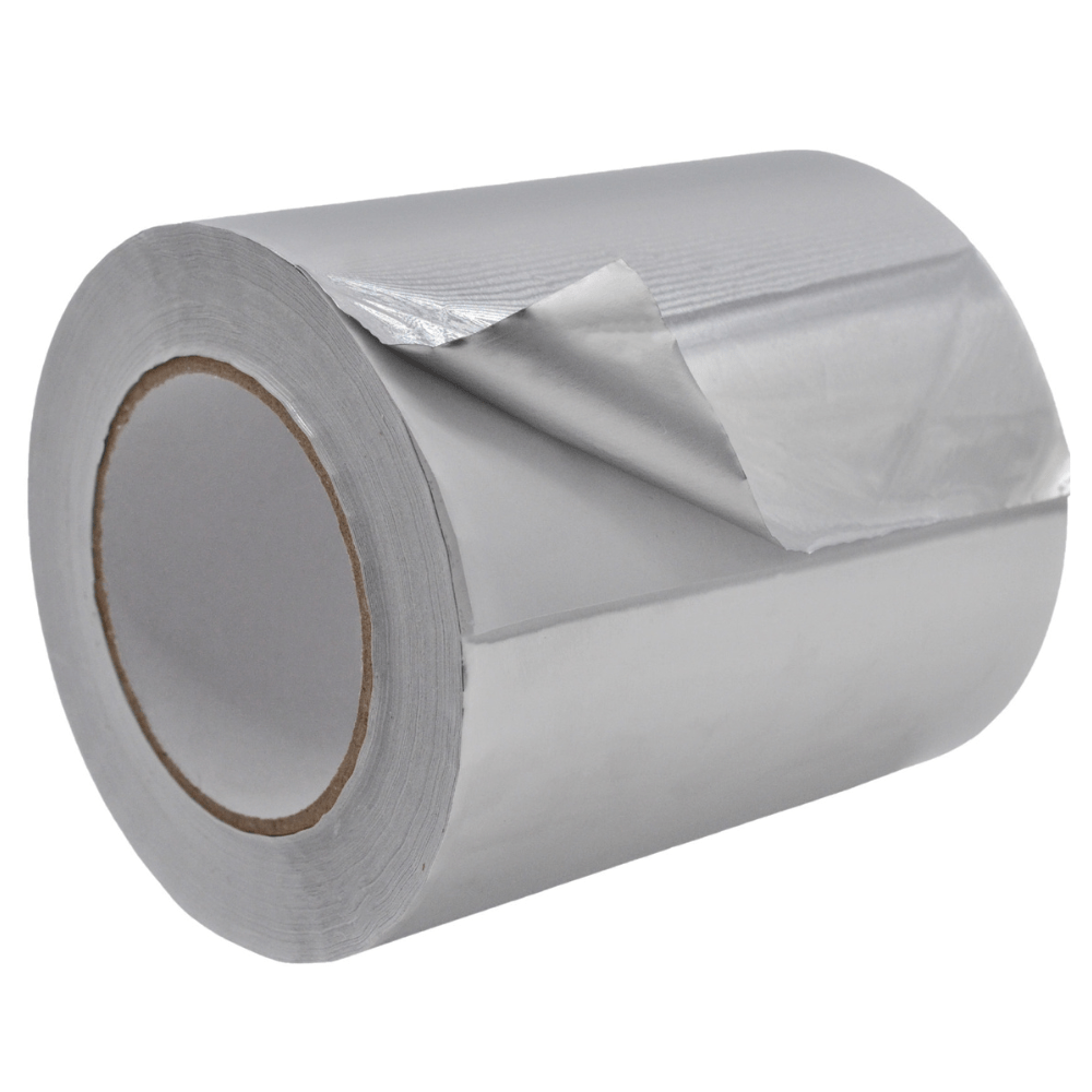 Aluminum Foil Tape - 1.6 Mil With Liner for HVAC and Insulation