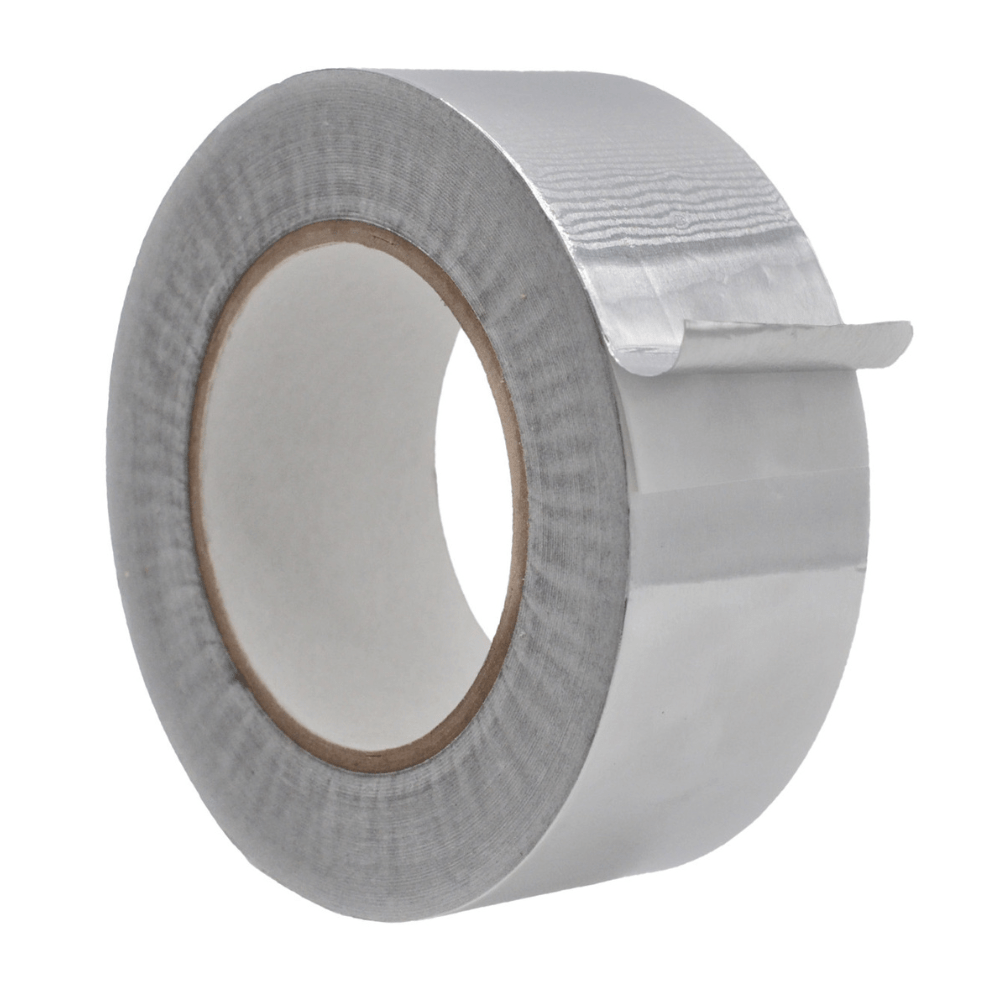 Aluminum Foil Tape - 2 Mil - With Liner for HVAC and Insulation