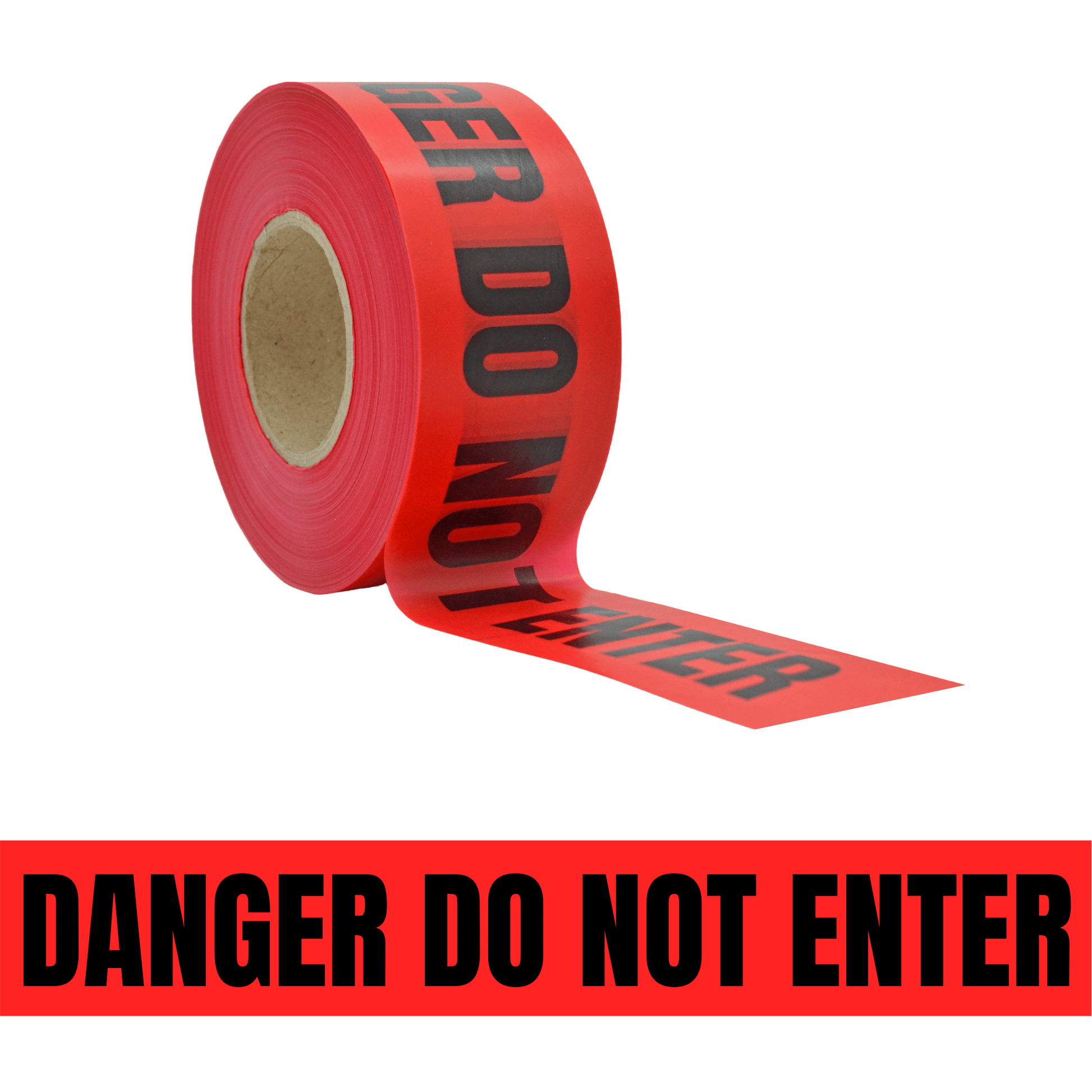 Hazard Identification Barricade Tape - "Danger Do Not Enter"