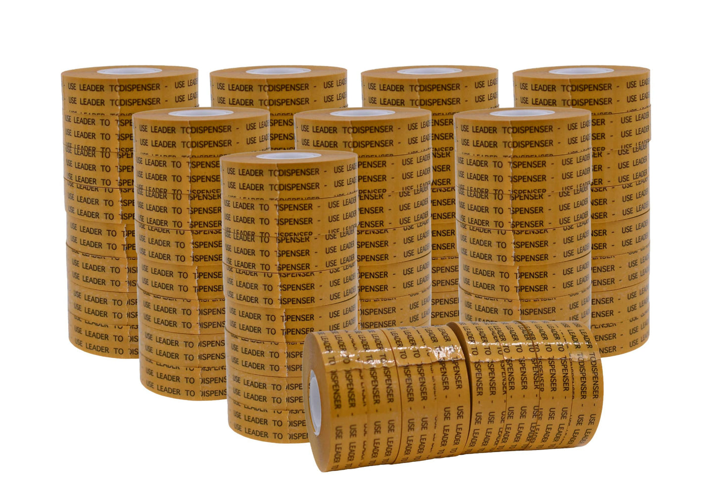 ATG Transfer Tape 2 Mil - Glider Refill Rolls, Clear Adhesive on Gold Liner