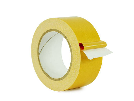 Double Sided Cloth Tape 6.1 Mil - Hot Melt Rubber Adhesive for Carpet Installation
