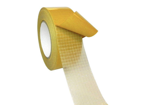 Double Sided Scrim Tape 9.1 Mil - Acrylic Adhesive for Permanent Bonding Plastic, Metal, and Wood