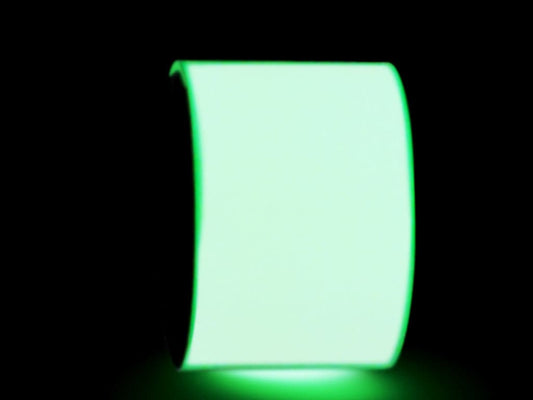 Photoluminescent Glow in the Dark Tape, 6-Hour Glow