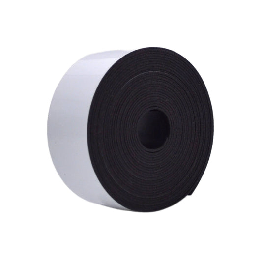 Magnetic Tape Flexible Strip Rubber Adhesive, 100 feet