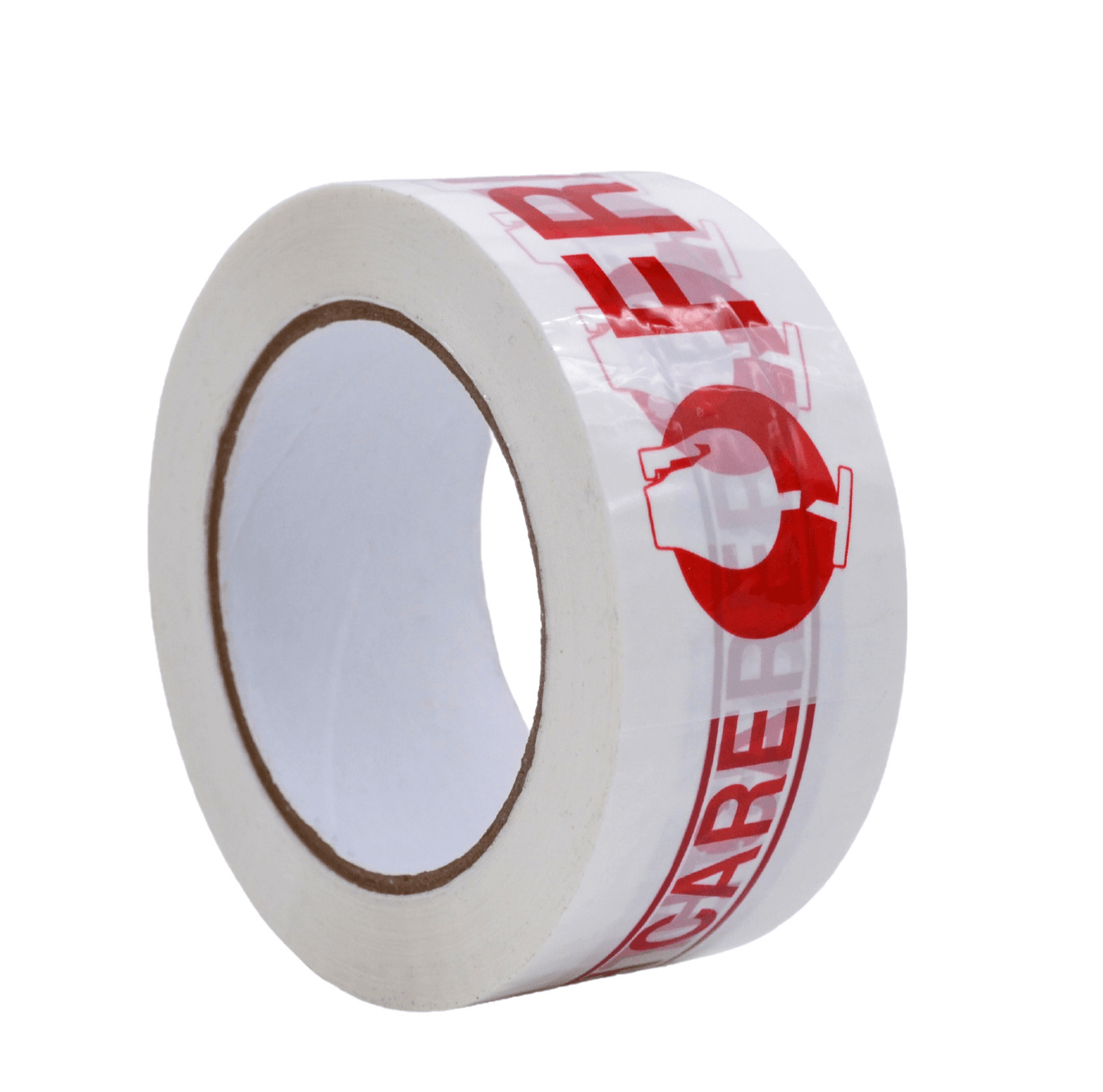 Carton Sealing Tape with "FRAGILE Handle with Care" Imprinted Legend