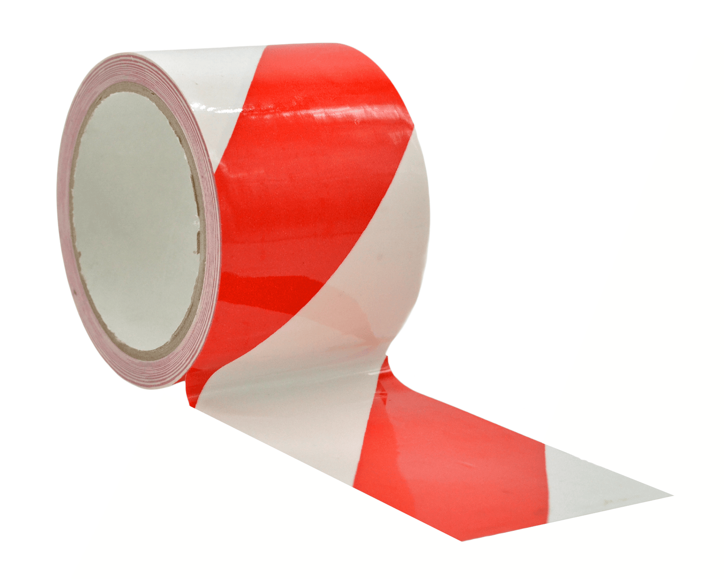 Striped Safety Warning Tape - 6 Mil for High Visibility