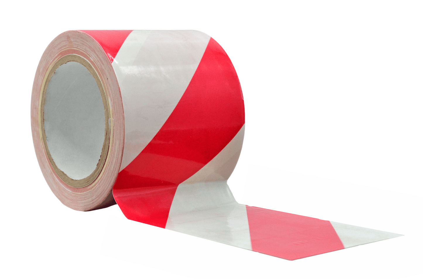Striped Safety Warning Tape - 6 Mil for High Visibility