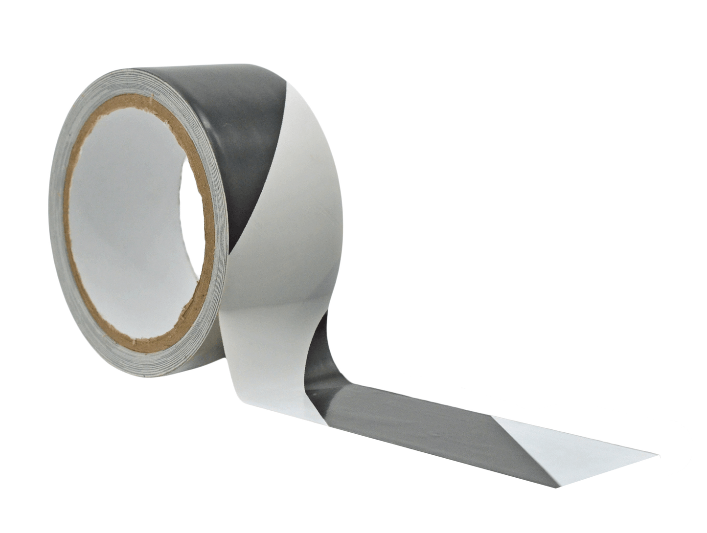 Striped Safety Warning Tape - 6 Mil for High Visibility