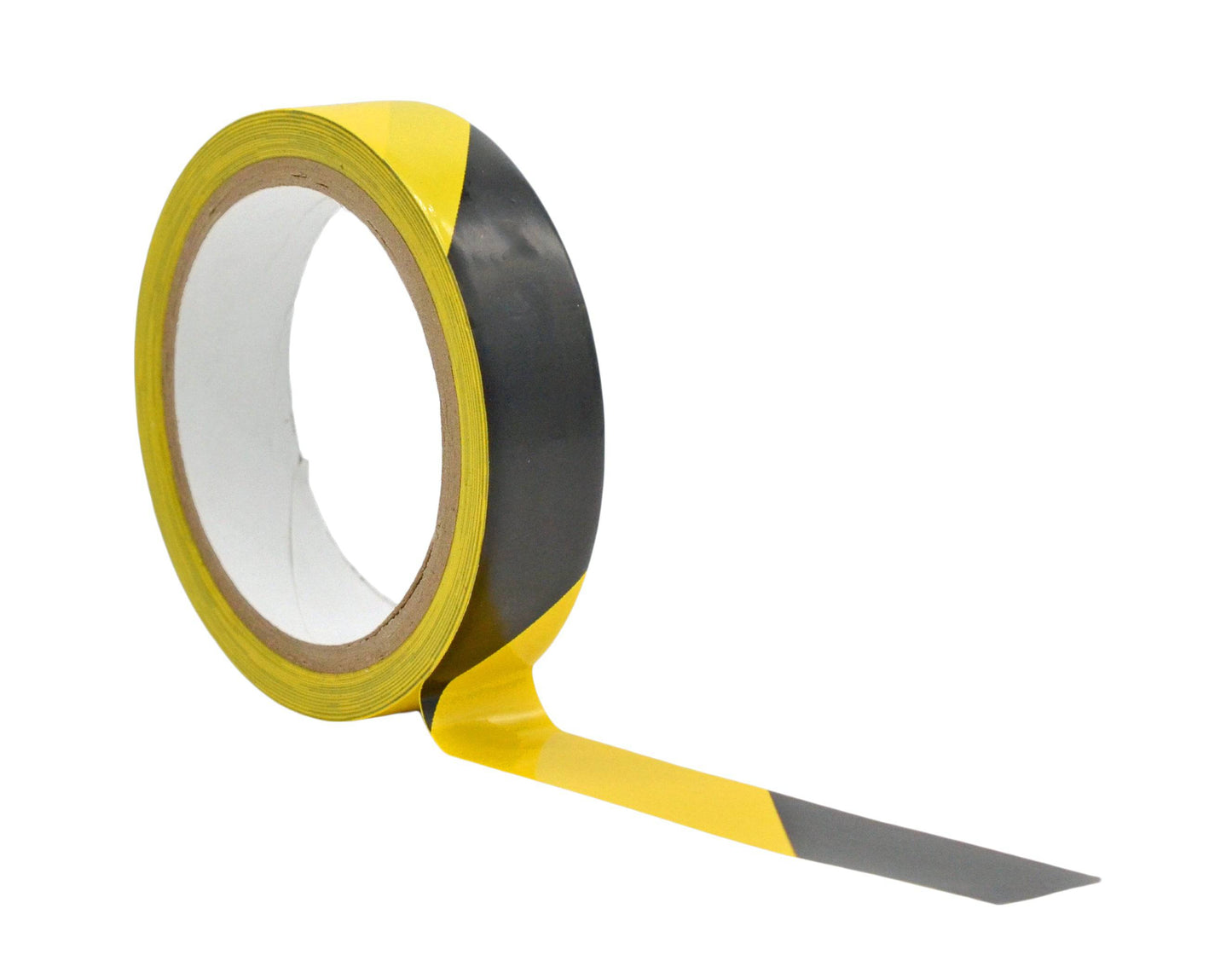 Striped Safety Warning Tape - 6 Mil for High Visibility