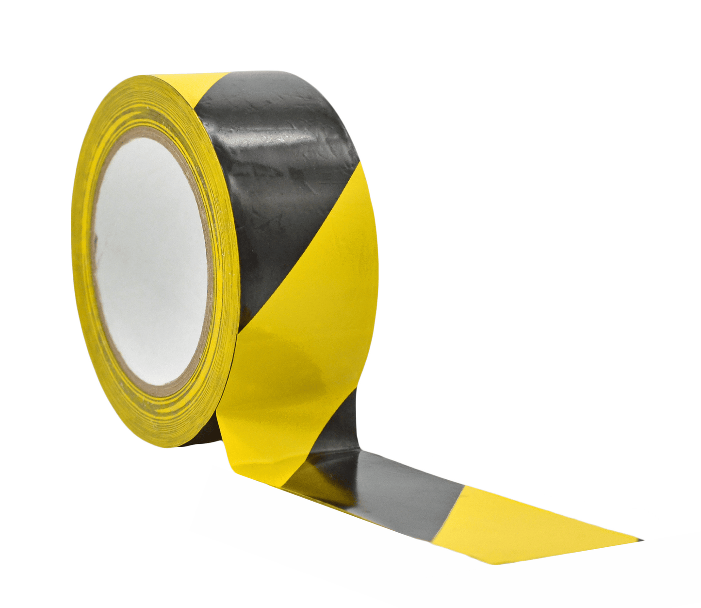 Striped Safety Warning Tape - 6 Mil for High Visibility