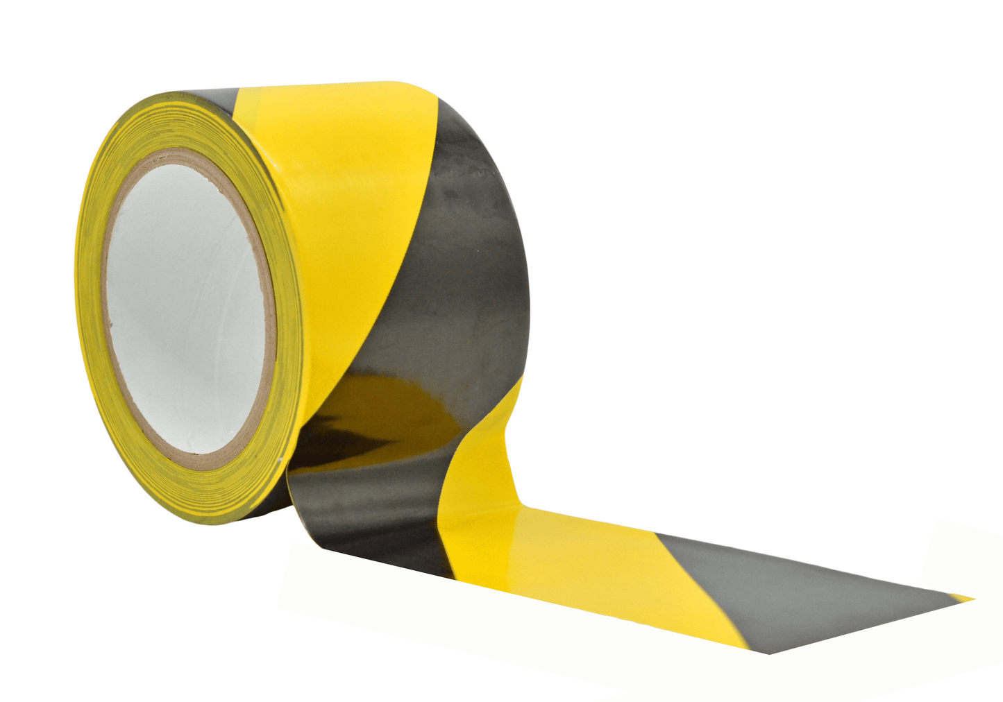 Striped Safety Warning Tape - 6 Mil for High Visibility