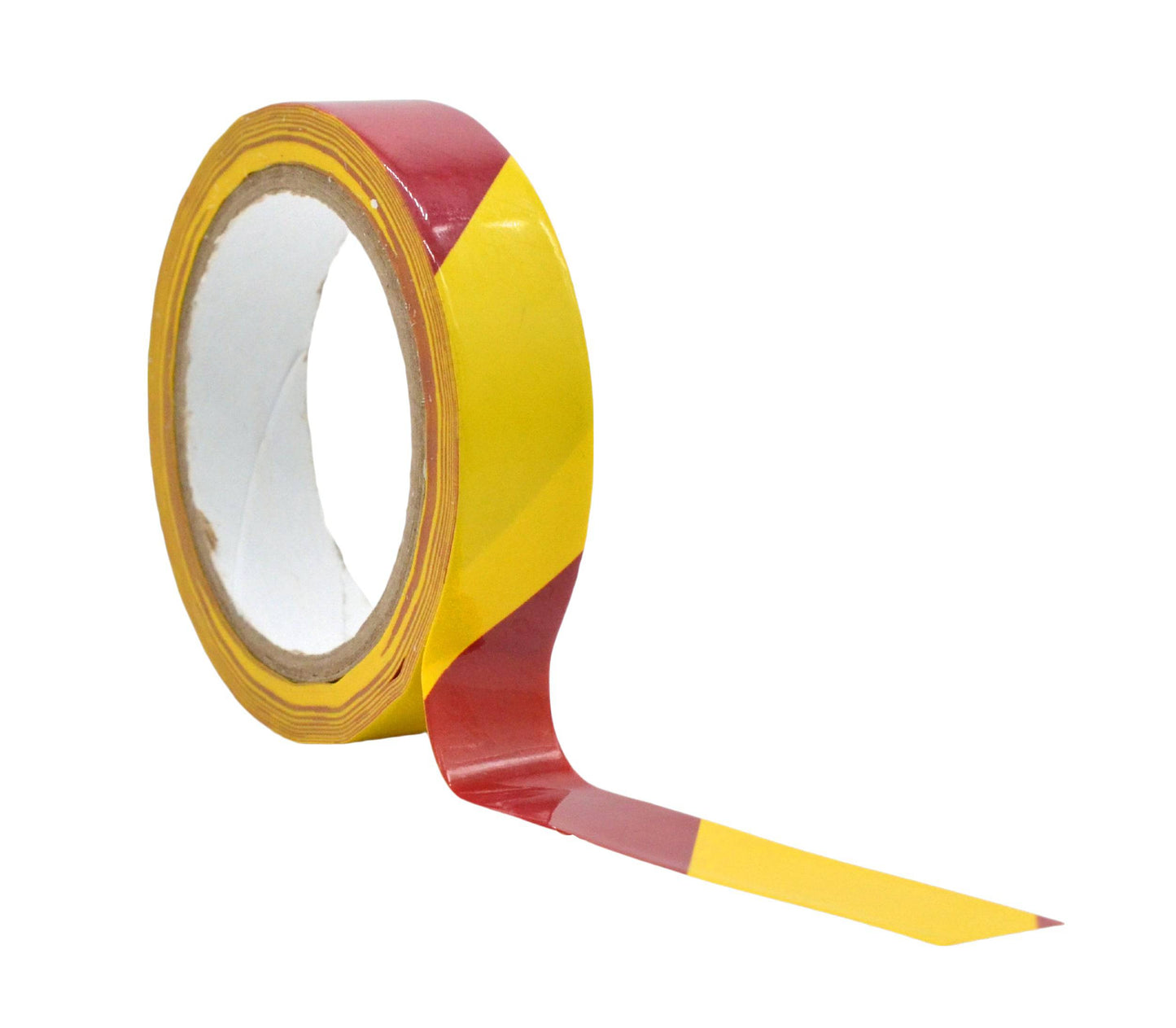 Striped Safety Warning Tape - 6 Mil for High Visibility