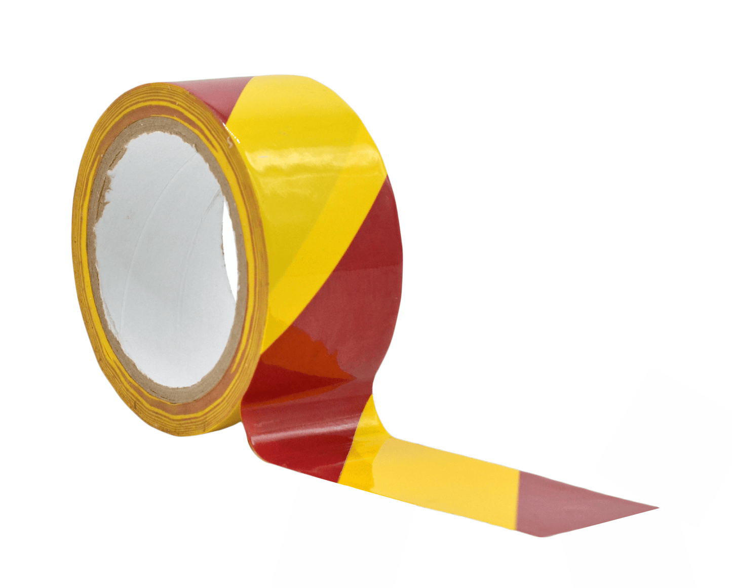 Striped Safety Warning Tape - 6 Mil for High Visibility